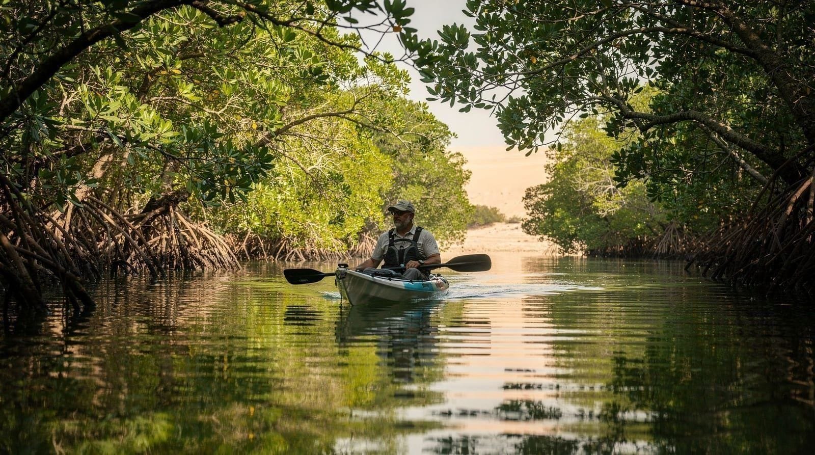 Kayaking Abu Dhabi's mangroves — a practical guide